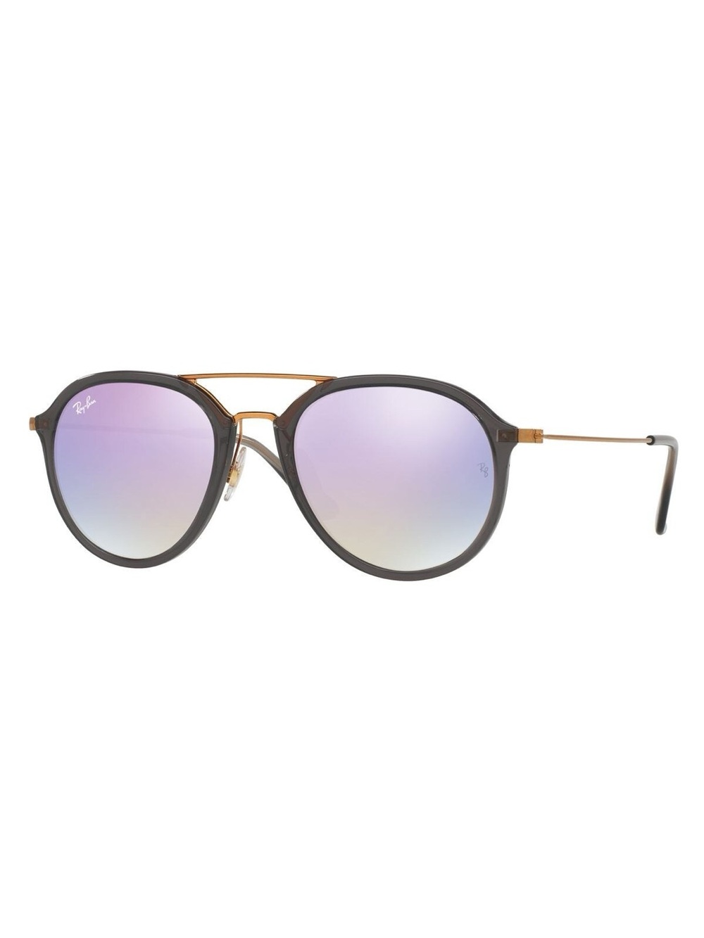 Ray-Ban RB4253 62377X Sunglasses 53mm Transparent Grey / Lilac Gradient Mirror